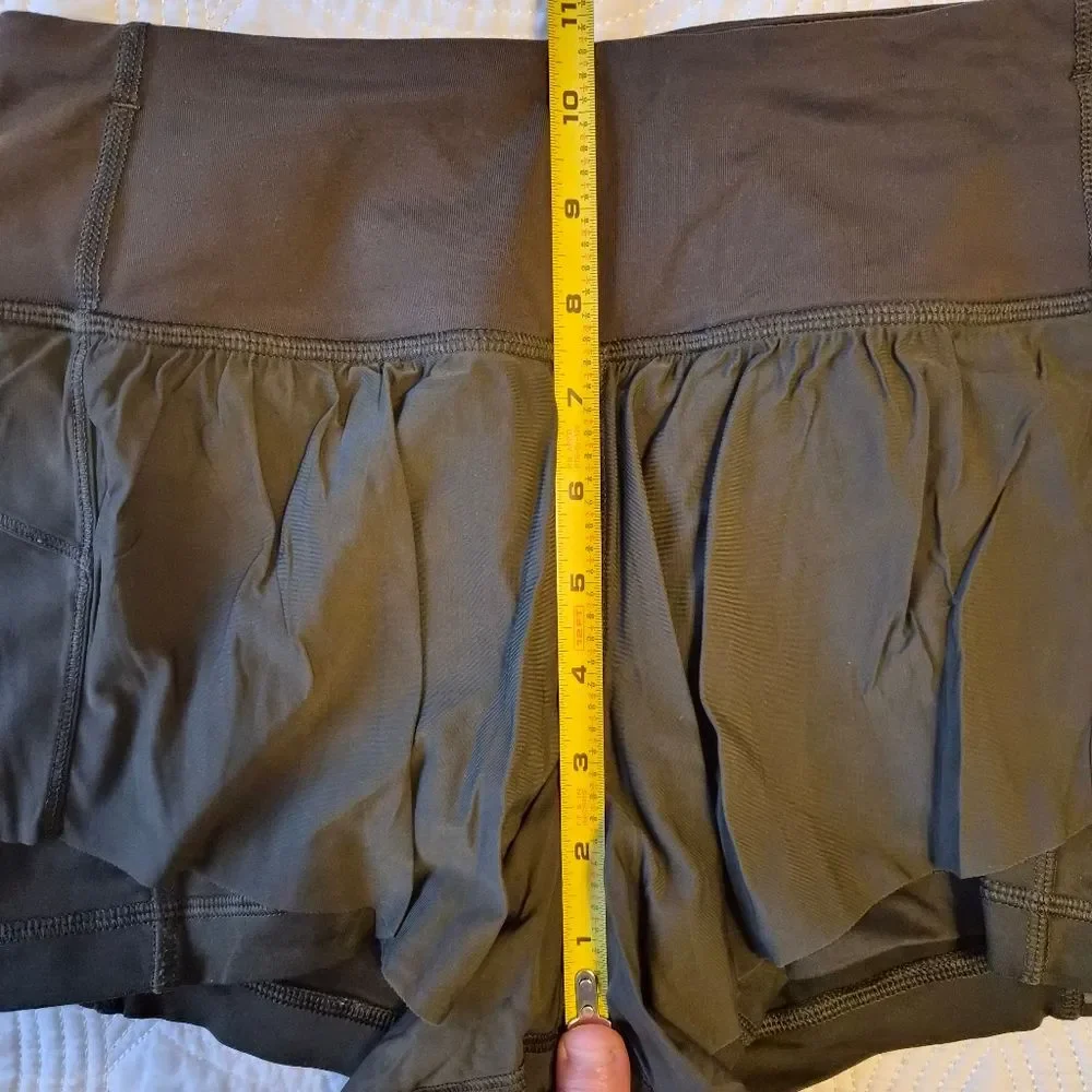 lululemon athletica Olive Green Athletic Shorts